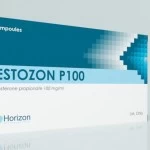 TESTOZON P100 (Horizon, ПРОСРОЧКА) 10 ампул - 100мг/мл