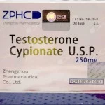 Testosterone Cypionate (ZPHC) 10 ампул - 200мг\мл