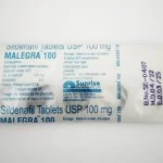 MALEGRA (SILDENAFIL) 10 таб - 100мг\таб