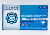 TRIIODOTHYROGER T3 (Gerth Pharma) 20 таб - 50мкг/таб