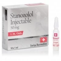 STANOZOLOL INJECTABLE (Swiss Remedies, ПРОСРОЧКА) 10 ампул - 50mg/ml
