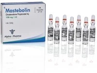 Mastebolin (Alpha Pharma, ПРОСРОЧКА) 10 ампул - 100мг/мл