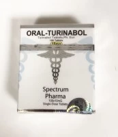 ORAL-TURINABOL (Spectrum Pharma NEW) 100 таб - 10мг/таб