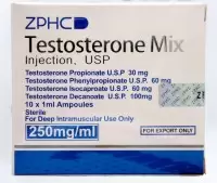 Testosterone Mix (ZPHC) 10 ампул - 250мг/ампула