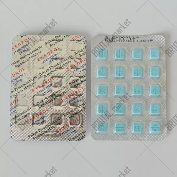 Exedrol  от Balkan Pharmaceuticals 25 таб по 1 мг.